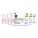 6x NIVEA Reinigingsdoekjes Droge Huid