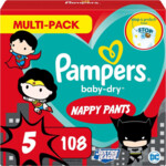 4x Pampers Baby Dry Luiers Maat 5 (12-17kg)