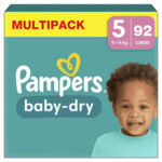 4x Pampers Baby Dry Luiers Maat 5 (11-16 kg)  23 stuks