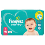 Plein 2x Pampers Baby Dry Luiers Maat 4 (9-14 kg) aanbieding