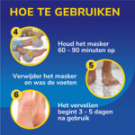 Dr. Scholl's Peeling Hielmasker - 5.99 euro