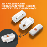 Weenect Siliconen Hoes Dog XL White