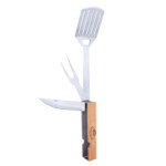 Esschert Design Inklapbaar BBQ Gereedschap Naturel - 12.95 euro