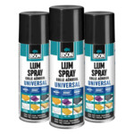 3x Bison Lijmspray - 22.77 euro