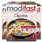 3x Modifast Weight Control Noodles Soep Chicken