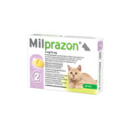 Milprazon Ontworming Tabletten 4 mg / 10 mg Kleine Kat en Kitten