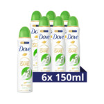6x Dove Deodorant Spray Go Fresh Cucumber