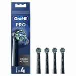 Oral-B Opzetborstels Pro Cross Action Zwart  4 stuks