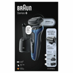 Braun Elektrisch Scheerapparaat Series 6 61-B7500cc Blauw - 142.99 euro