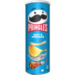 6x Pringles Chips Salt &amp; Vinegar  165 gr