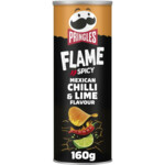 Pringles Chips Flame Chili &amp; Lime  160 gr