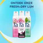 6x Fa Deodorant Spray Invisible Sensitive - 14.15 euro