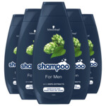 5x Schwarzkopf For Men Shampoo