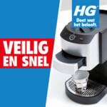 6x HG Koffiemachine Ontkalker Citroenzuur - 31.29 euro