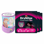 Frozen Led Projector Lamp en DryNites Girl 8-15 jaar Pakket - 22.61 euro