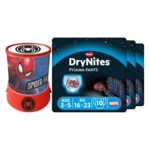 DryNites Luierbroekjes Boy 3-5 jaar Voordeelbox + Spiderman Led Projector Lamp Pakket
