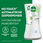 Dettol No-Touch Automatische Zeepdispenser Wit Aloe Vera Navulling - 13.99 euro