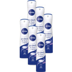 6x Nivea Deodorant Spray Protect & Care