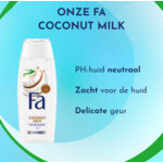 3x Fa Douchegel Coconut Milk - 6.68 euro