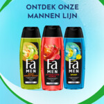 6x Fa Men Douchegel en Shampoo Attraction Force - 12.54 euro