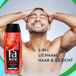 6x Fa Men Douchegel en Shampoo Attraction Force - 12.54 euro