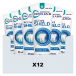 12x Sensodyne Tandpasta ProGlasur Active Shield Fresh Mint