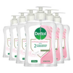 6x Dettol Handzeep Gevoelige Huid