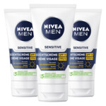 3x NIVEA Men Moisturizer Sensitive SPF 15