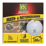 KB Home Defense Muizen- en Rattenverjager 60 m2 Ultrasoon