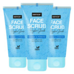 3x Sence Gezichtsscrub Alle Huidtypes Hydro Shock  150 ml