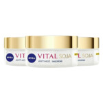 3x NIVEA Vital Soja Dagcrème Anti-Age SPF 15