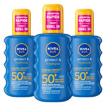 3x NIVEA Sun Protect & Hydrate Zonnebrand SPF 50+
