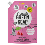4x Marcel's Green Soap Wasmiddel Navul Patchouli & Cranberry