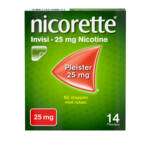 Nicorette Invisi 25 mg Nicotine Pleister 14ST