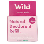 Wild Deodorant Navulverpakking Natural Coconut & Vanilla