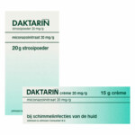 Daktratin Crème 15gr + Daktarin Strooipoeder 20gr Pakket