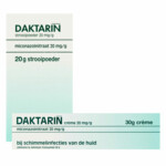 Daktratin Crème 30gr + Daktarin Strooipoeder 20gr Pakket