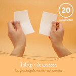 Cosmeau Wasstrips Baby pH-Neutraal - 9.99 euro