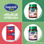 Dagravit Natural Kids Multivitaminen Aardbei - 10.69 euro
