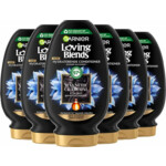 6x Garnier Loving Blends Magnetic Charcoal Conditioner