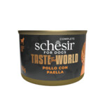8x Schesir Taste The World Hond Kip & Paella