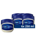 6x Vaseline Original Petroleum Jelly