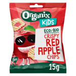 11x Organix Kids Snack Crispy Red Apple Chips