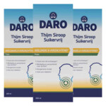 3x Daro Thijmsiroop Suikervrij - 22.27 euro