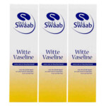 3x E.J. Swaab Witte Vaseline