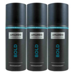 3x Amando Deodorant Bold - 9.88 euro