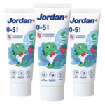 3x Jordan Tandpasta Kids 0-5 jaar