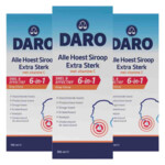 3x Daro Alle Hoest Siroop Extra Sterk met Vitamine C - 32.18 euro