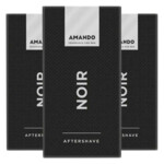 3x Amando Noir Aftershave - 21.66 euro