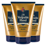 3x Vergulde Hand Aftershave Balsem